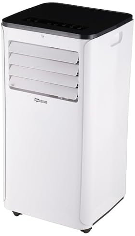 Termozeta Condizionatore portatile Airzeta Clima 9000BTU silenzioso ed efficiente pannello LED a comandi touch timer 24 ore fino a 42 litri/giorno