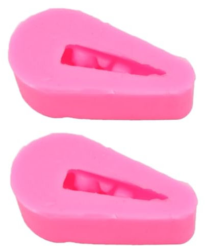 SHINEOFI 2 Pezzi kitchen cioccolatini caramele candy sweets adorn Decorare di caramelle al cioccolato stampo per cioccolato da forno adorabile stampo per biscotti Gel di silice Rosy
