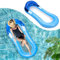 Materassino Gonfiabile Mare con Cuscino, 160 x 90 cm Materassino Gonfiabile per Piscina, Materassino Gonfiabile Aqua Lounge, Amaca Gonfiabile Mare, per Spiaggia, Bambini e Adulti