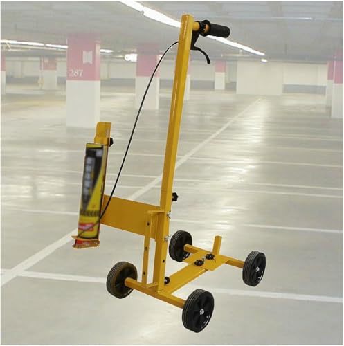 Road Line Marking Machine for Sports Fields and Flooring, Efficient Spray Paint Tool for Clear, Durable Markings (Paint Sold Separately)