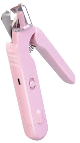Taglierina Artiglio Per Cani | Tagliaunghie per gattino con luce, Ergonomico per artigli Strumento 2 in 1 Levigatrice Elettrica Casa