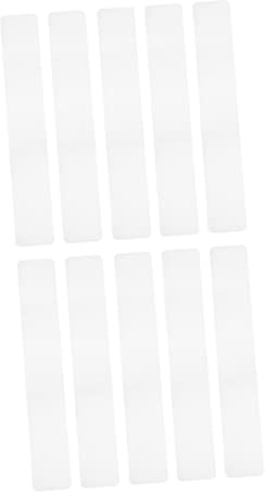 DECORNIJIA 10 piezas Tiras Antideslizantes para Suelo Baño Transparente Pegatinas Seguridad para Bañeras Escaleras Peva