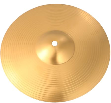Hemobllo Platillos de Jazz Hi-hat Accesorio para Batería Parte de Hi-hat Platillos de Percusión Uso Instrumentos de Percusión