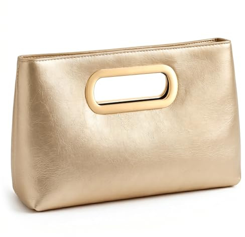 XquiziFit Clutch Purse for Women Evening Clutch Handbag for Wedding Party Formal Evening Bag with Detachable Chain