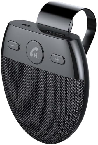Bluetooth Auto per Lancia Ypsilon 2000-2025 2026+, Altoparlante Auto, Kit Vivavoce Per Parasole Doppio Telefono Supporto Assistant Con Microfono