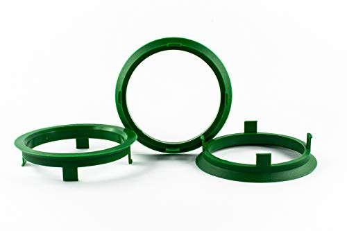 Zentrierringe Distanzringe Ringe 4 Stk. 71,6 mm auf 64,1 mm Alufelgen Felgen Kunststoff
