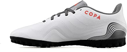 adidas Copa Sense.4 TF Herren Football Trainers Boots (UK 11 US 11.5 EU 46, White red Grey FY6180)