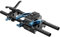 SIRUI Universal Camera 15mm Rod Rail Baseplate with Dual Carbon Fiber Rods, Y-shaped lens Bracket, with Quick Release Plate and Clamp Set, Rod Rail Base Plate for Tripod, Shoulder Rig, SC-BPS