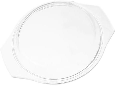 VINTORKY Glass Microwave Splatter Cover Food Cover for Microwave Oven | Reusable Bowl Covers, Plate Cover for Heating Food, Easy Monitoring and Heat Concentration