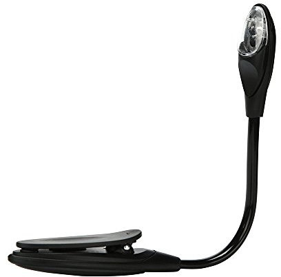 Convenient Light Portable Travel Book Reading Light Lamp Mini Led Clip Booklight Creative Lighting Modes Night Light Batteries Nice Processing