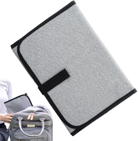 Matelas à langer portable, protection à 3 couches pour, équipement de voyage facile à nettoyer, tapis à langer, pour les voyages, les nouveaux parents, les vacances, les sorties