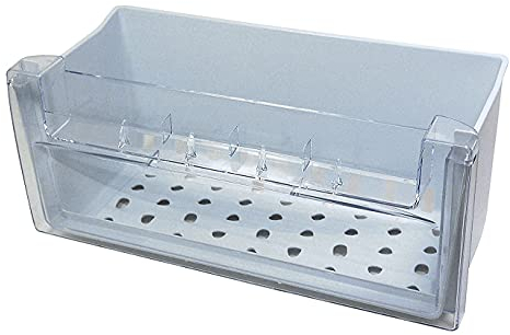 Cassetto Inferiore Freezer Congelatore compatibile con Ariston Hotpoint Scholtes, PW/Cristal, Dimensioni: (LHP) 385x170x175 mm, Codice Articolo 283233