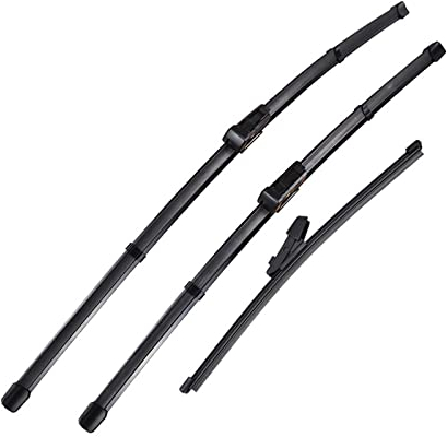 Auto Wischerblätter Auto Vorne Und Hinten Wischer Blades Set Für VW Für Polo 6R Fließheck 2009-2017 LHD Windschutzscheibe Windschutz Fenster Scheibenwischerarm Blatt