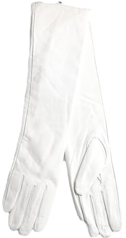 HEAITHpool 50 cm Lange Lederhandschuhe Damen Lederhandschuhe Warme Damen Winterhandschuhe Einfache Damenhandschuhe