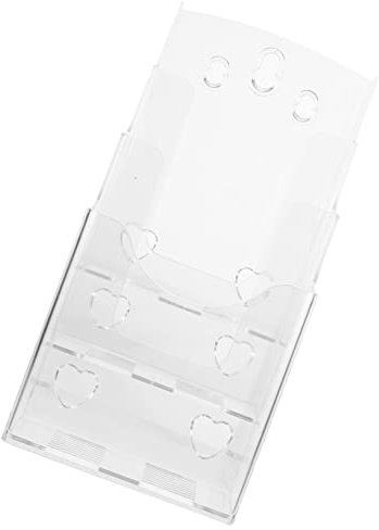 Gogogmee Papierständer Für Schreibtisch Flyerhalter Für Wand Prospektständer Mit Für Organisation Von Dokumenten Broschürenhalter Für Schreibtisch Aktenhalter Aus Stabilem Material
