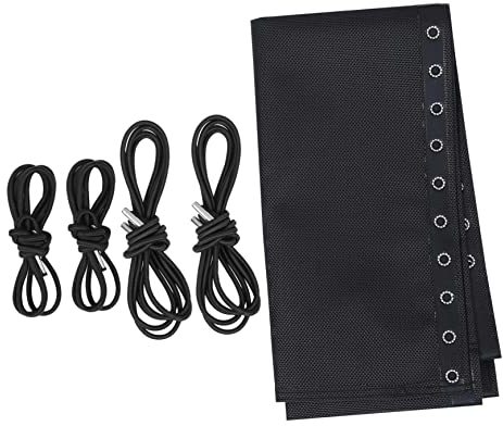 Garneck Ersatzteilset Liegestuhltuch Mit Elastischem Bungee Seil Robustes Material Vielseitig Für Relaxsessel Terrassen Und Lounge Stühle