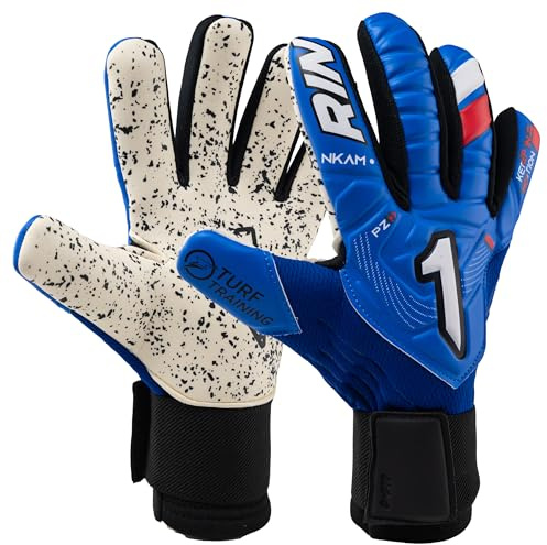 RINAT Nkam utbildning målvaktshandske, junior, unisex, blå, storlek 6