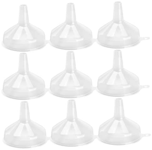 Cabilock Set Di Imbuti in Plastica Da 50 Pezzi Per Trasferimento Di Liquidi Cosmetici Del Bambino Uso in Laboratorio Per L'arte Della Sabbia
