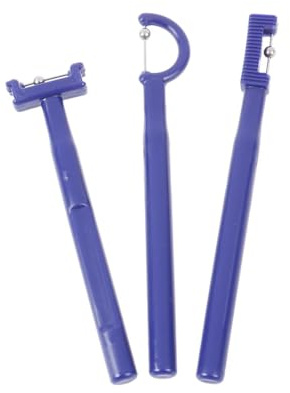 Herramienta de Entrenamiento de Músculos Orales, 3 Piezas Ejercitador de Punta de Lengua,herramientas para el logopedia, para el entrenamiento de los músculos bucales con elevación lateral de lengua