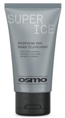 OSMO Super Ice Brightening Mask | Black Pigment for Toning Blonde Hair | Bleached & Natural Blonde Hair | Vegan. 75ml