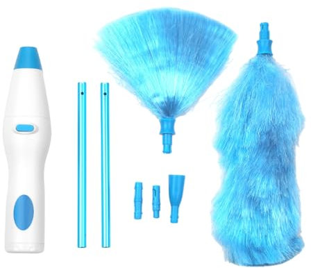 Spazzola elettrica rotante per la pulizia delle soglie + 2 accessori | DUSTER