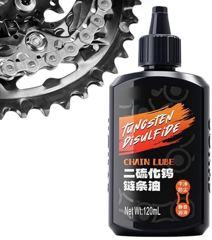 Fettlöser Fahrradkette 120ML,Fahrrad Kettenöl Schmiermittel - Schmierreiniger Fahrrad Scheibe Scharnier Lager Getriebe Pflege Für Mountainbike Rennrad Fahrradautos Bremsenlager