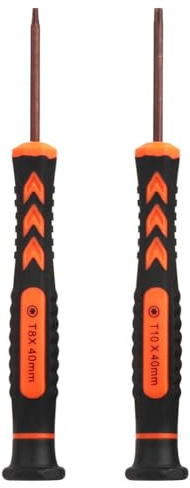 T8 T10 Torx Screwdriver Set TR8 TR10 Torx Security Screwdriver Compatible with Xbox One Series X S PS5 PS4 Controller Repair