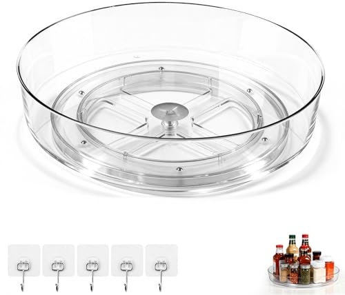 msymsyu Drehteller Organizer 25.4CM 360°Lazy Susan Drehteller 1 STK