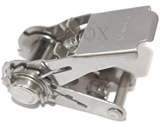 FP INOX Tenditore INOX a cricchetto per cinghia 25 mm INOX