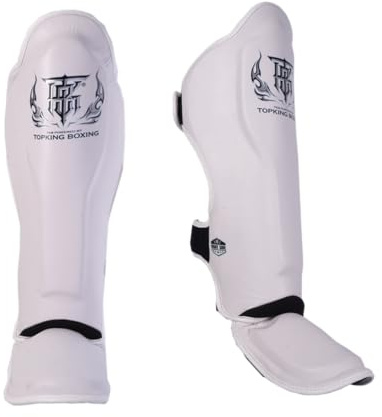 Top King New Pro Protektoren aus Leder für Muay Thai