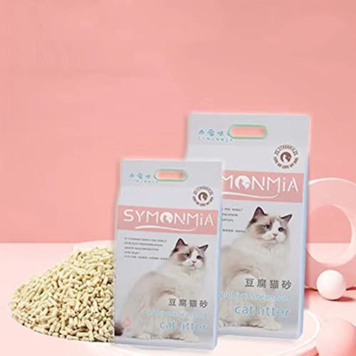 HALAWAKA Fibras vegetales naturales ecológicas compuestas de carbón activado para gatos arena de tofu para gatos arena para gatos flushable para gatos (6L)