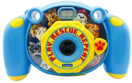 Lexibook, La Pat'Patrouille, Appareil Photo 4-en-1 pour Enfants, Fonction Photos et vidéos, Jeux, Carte SD de 32 Go Incluse, DJ080PA