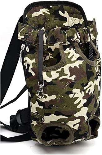WolFum Hundeträger Roter Reise-atmungsaktiver weicher Haustier-Hunderucksack im Freienwelpe Chihuahua-Kleiner Hund-Schultergriff-Beutel (Größe: XL)