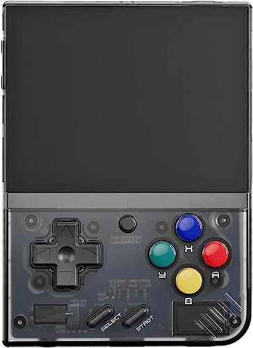 ZQJYMXY Console di Gioco Portatile Mini Plus, Console di Gioco retrò Open Source con Scheda TF da 64G, Oltre 7000 Giochi Classici integrati, Supporto WiFi (Color : Black)