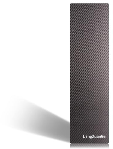 LingXuanGe Balayage Board Fibre de Carbone Noir Mat Balayage Cheveux kit Meche Cheveux est Un Outil de Coloration pour Les Salons Professionnels et Les coiffeurs Tableau de Coloration pour Cheveux
