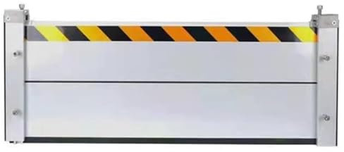 JXIPANUL Garagen-Hochwassersperre, Hochwassersperre, Kellerfenster, Hochwassersperre, Aluminiumlegierungsmaterial, gut wasserdicht, geeignet für Garageneingang, Tür, Straße (Größe: 80 x 40