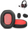 XRHTONG Prime Ohrpolster Ersatz passend für Teufel Cage Gaming Headset Ohrpolster Kissen (Proteinleder/Speicher-Schaum)