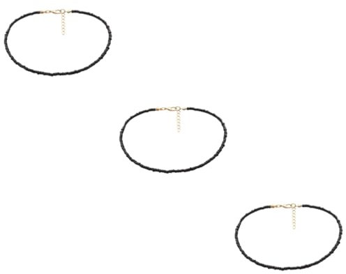 COLLBATH 3stücke Beaded Halskette Einlagige Einfache - - Für Damen Für Partys Und Besondere Anlässe