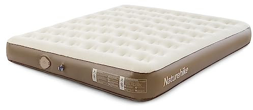 Naturehike Luftbett 3 Personen mit integrierter Pumpe, 200x180x25cm – Aufblasbare Matratze für Camping & Gästebett, Selbstaufblasend, Tragbar & Langzeitstabil, Ideal für Zuhause und Reisen