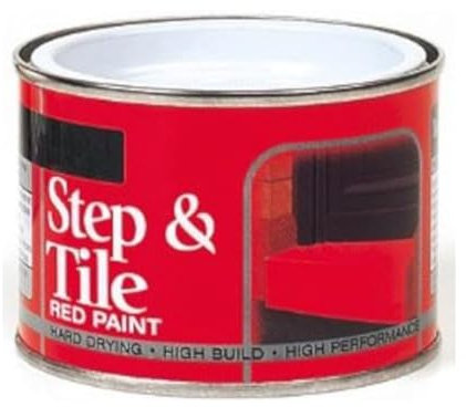 SOTL® Coatings Step & Tile Red Paint 180ml Durable Outdoor Floor & Roof Paint, Weatherproof, Quick-Dry, High Coverage, UV Resistant, For Concrete, Terracotta, Metal, and Cement Surfaces