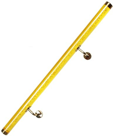 Pasamanos de acrílico transparente para escaleras， Pasamanos de escalera de cristal acrílico for montaje en pared, varios tamaños(0.8m(2.6ft))