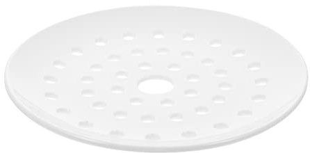 BESTOYARD 1 pièce Plateau de Cuisson Céramique avec Multi Holes Assiette à Vapeur pour Dumplings et Aliments Design et Pratique pour Cuisine Moderne