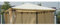 Pavillon Venezia Ersatzdach écru, Polyester PVC-beschichtet Gartenmöbel Gartenpavillon Pavillonersatzdach Pavillonzubehör