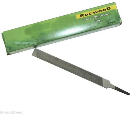 RocwooD Flat Chainsaw Saw Chain Files 150mm Long Pack Of 12