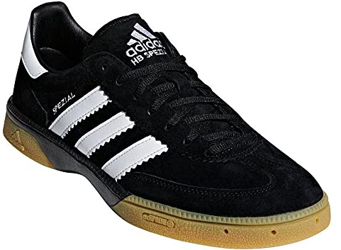 adidas Performance HB Special Herren Handballschuhe, Schwarz, Größe:42, Grau C Schwarz C Weiß C Schwarz, 8.5 UK Narrow