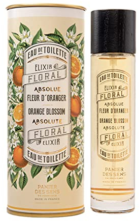 Panier des Sens - Eau de Toilette - Orangenblütenparfum für Frauen - Blumiger Duft - Langanhaltendes, natürliches Parfum - Haar & Körper - Vegan-freundlich - Eau de Parfum Made in France - 50ml