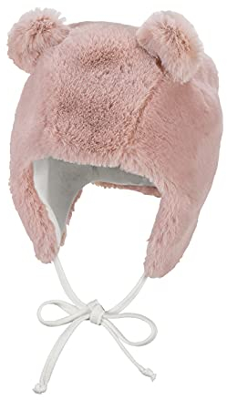 Sterntaler Baby - Mädchen Inka-mütze Bomber Hat, Rosa, 51 EU