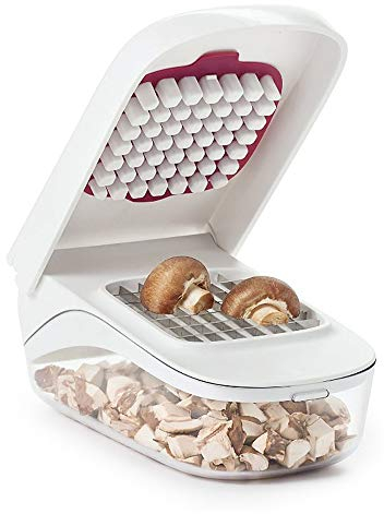 sicurezza Affettaverdure Taglia Verdure e Tagliaverdure a Cubetti Mandolino Verdure Grattuggia Verdure Mandolina Affettatrice Affetta Verdure Professionale con Taglia Patate/Aglio/Uova regalo