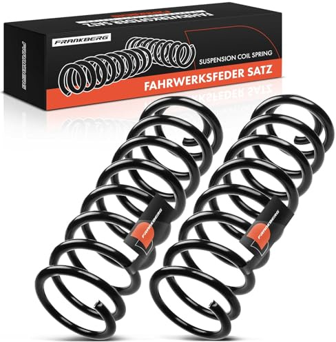 Frankberg 2x Muelles de chasis Muelles de suspensión Compatible con Clase E W211 Clase E T-Model S211 Replace# A2113210504
