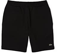 Lacoste Herren Regular Fit Fleece Shorts, Noir, L